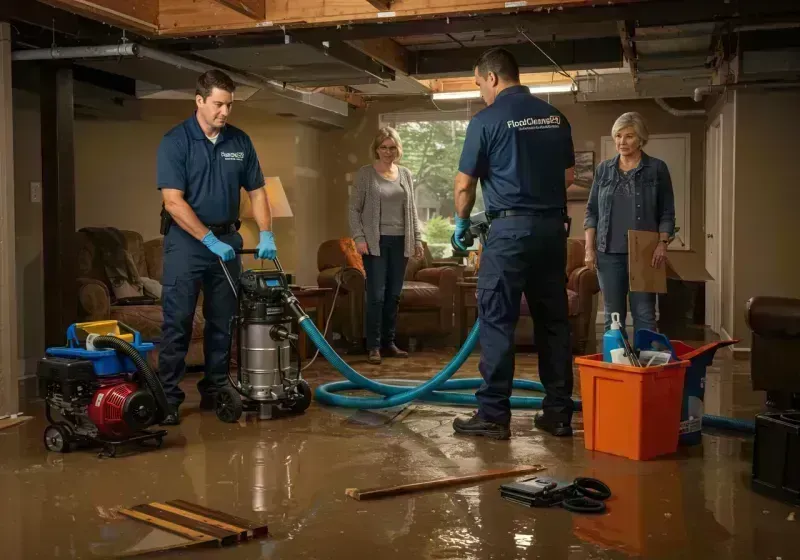 Basement Water Extraction and Removal Techniques process in DeSoto County, FL